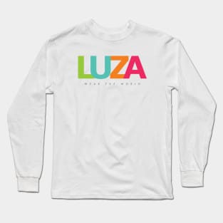 LUZA : wear the world Long Sleeve T-Shirt